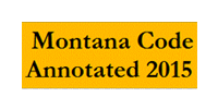 Montana Code Annotated